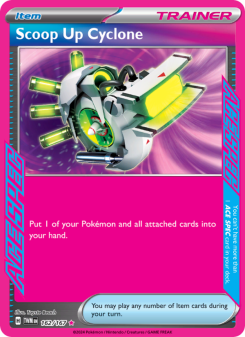 Scoop Up Cyclone - pokemon TCG Card