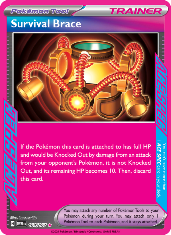 Survival Brace - Pokémon TCG Card