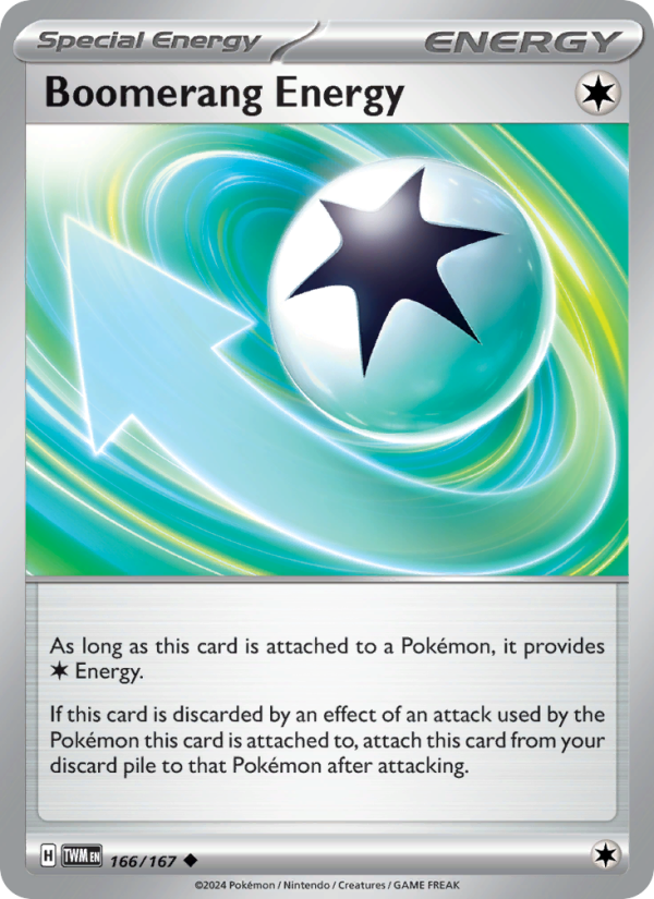 Boomerang Energy - Pokémon TCG Card