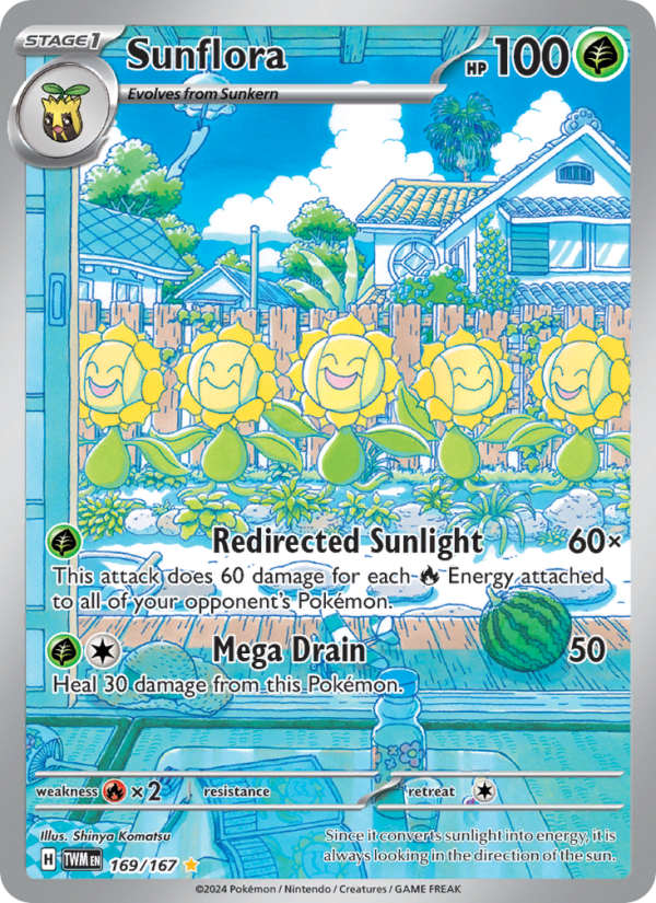 Sunflora - Pokémon TCG Card
