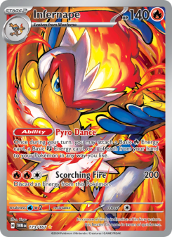 Infernape - pokemon TCG Card