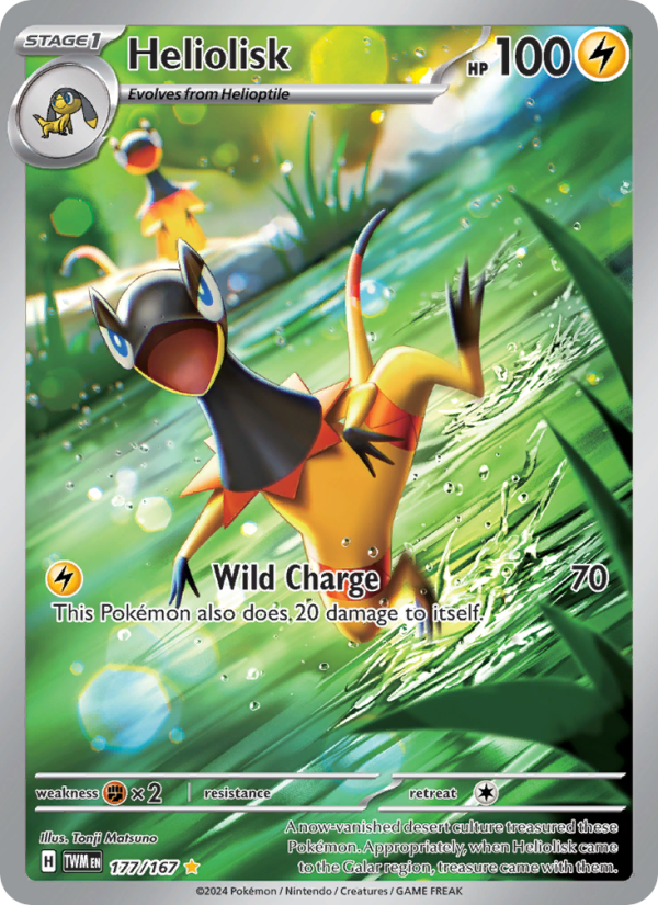 Heliolisk - Pokémon TCG Card