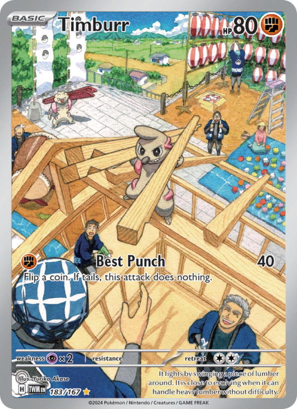 Timburr - Pokémon TCG Card