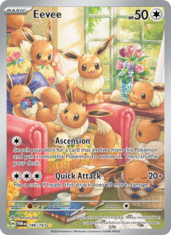 Eevee - pokemon TCG Card