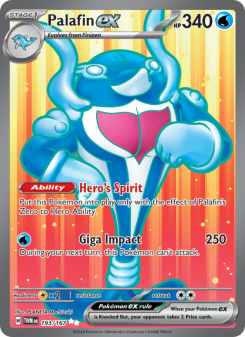 Palafin ex - pokemon TCG Card
