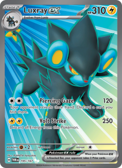 Luxray ex - pokemon TCG Card