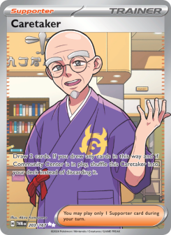 Caretaker - pokemon TCG Card