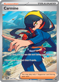 Carmine - pokemon TCG Card