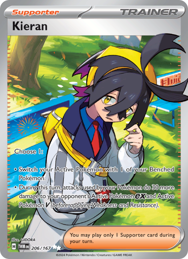 Kieran - Pokémon TCG Card