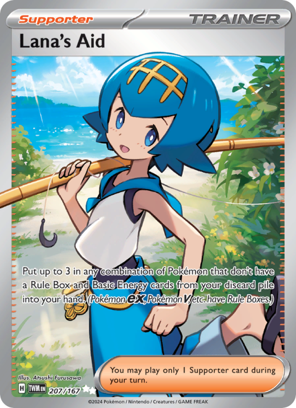Lana's Aid - Pokémon TCG Card