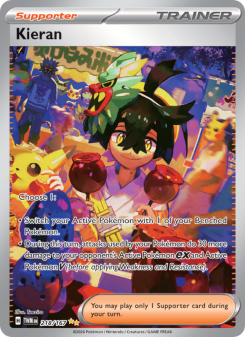 Kieran - pokemon TCG Card