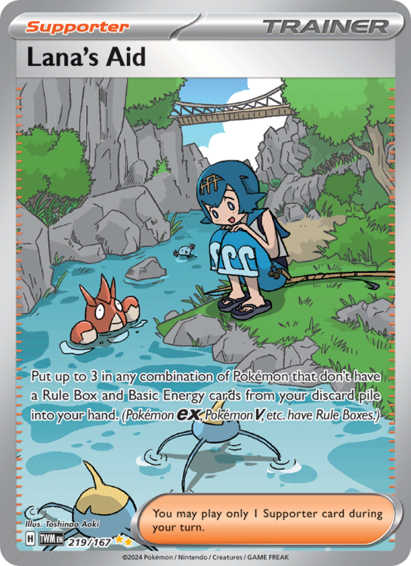 Lana's Aid - Pokémon TCG Card