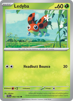 Ledyba - pokemon TCG Card