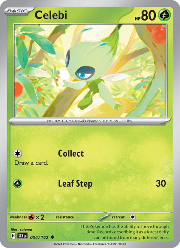 Celebi - Pokémon TCG Card