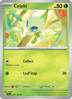 Celebi - pokemon TCG Card