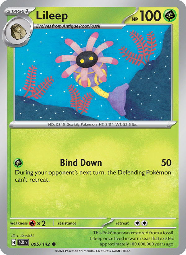 Lileep - Pokémon TCG Card