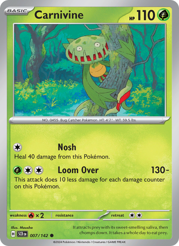 Carnivine - Pokémon TCG Card