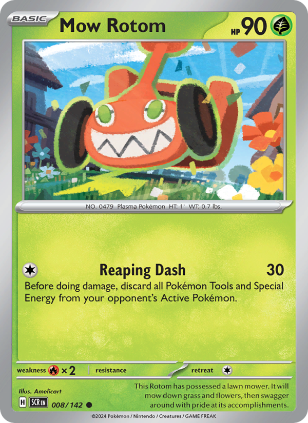 Mow Rotom - Pokémon TCG Card