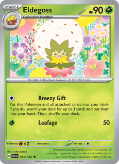 Eldegoss - pokemon TCG Card