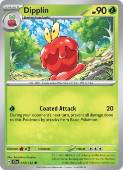 Dipplin - pokemon TCG Card