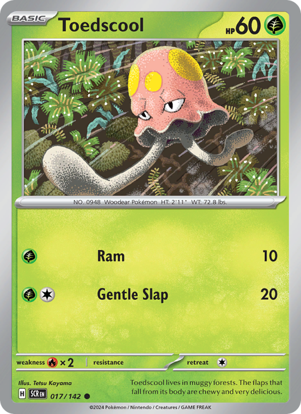 Toedscool - Pokémon TCG Card