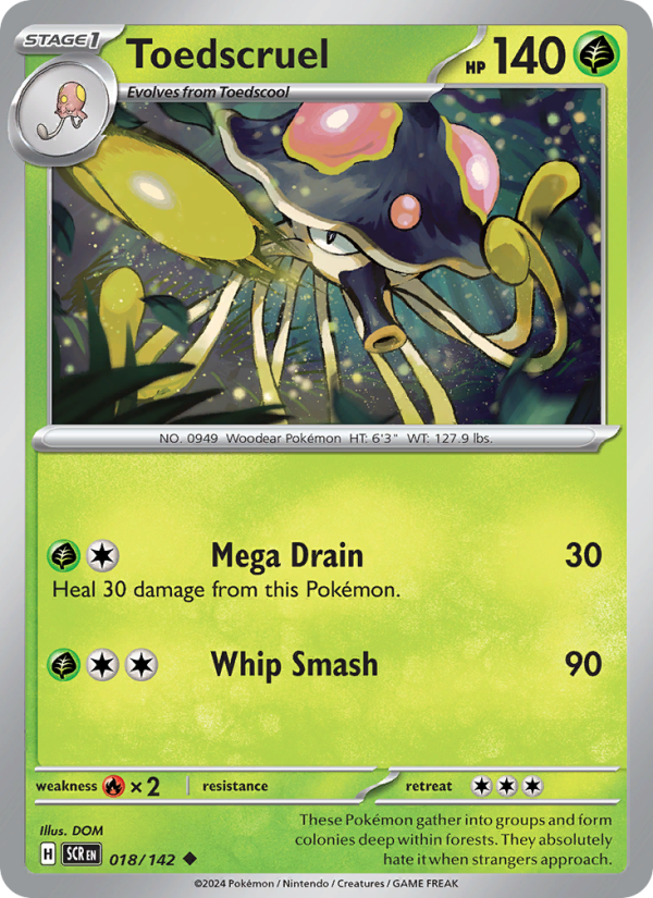 Toedscruel - Pokémon TCG Card
