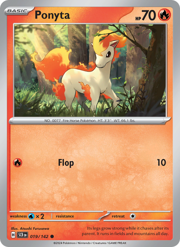 Ponyta - Pokémon TCG Card