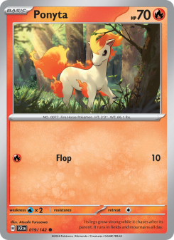 Ponyta - pokemon TCG Card