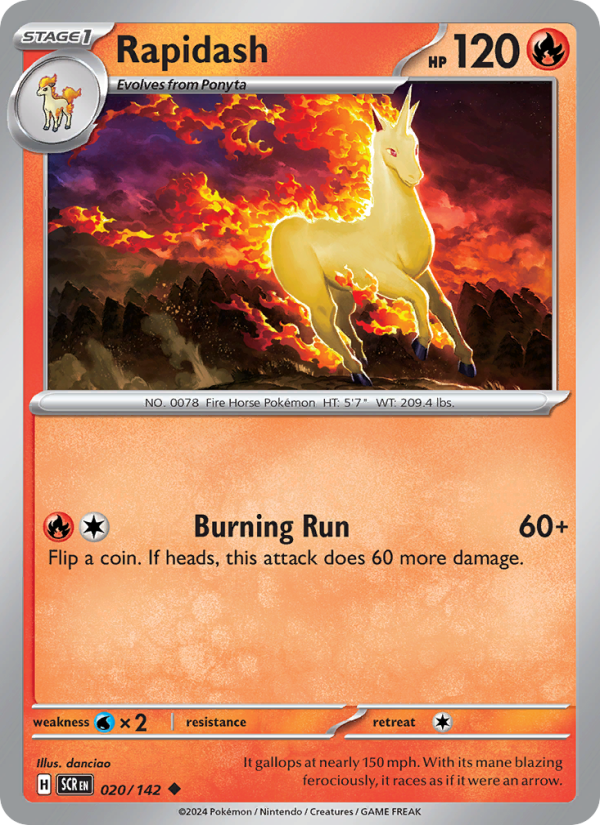 Rapidash - Pokémon TCG Card
