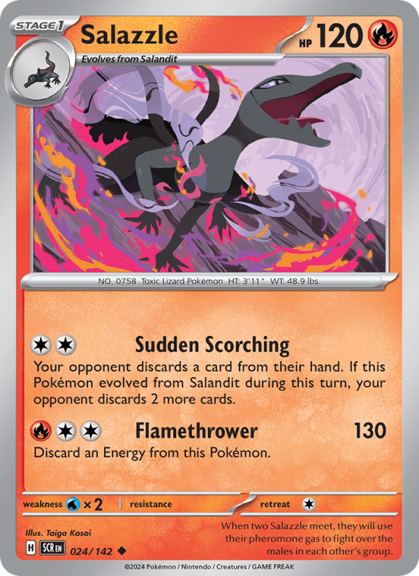 Salazzle - Pokémon TCG Card