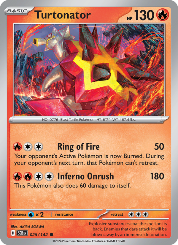 Turtonator - Pokémon TCG Card