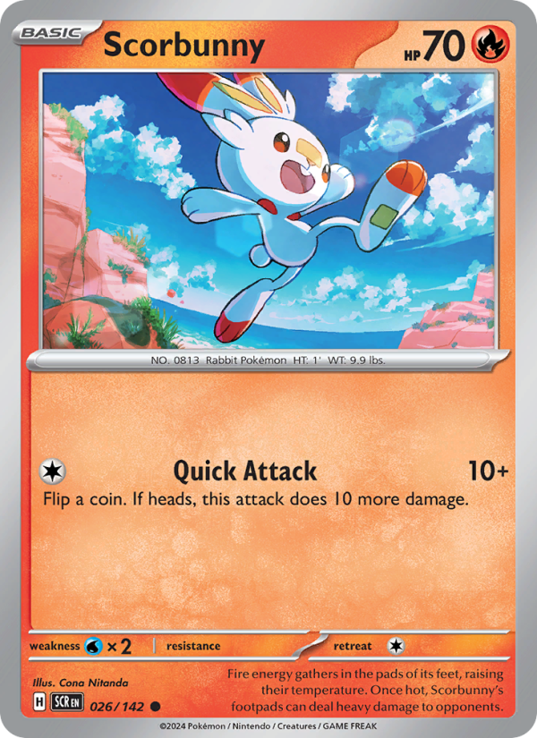 Scorbunny - Pokémon TCG Card