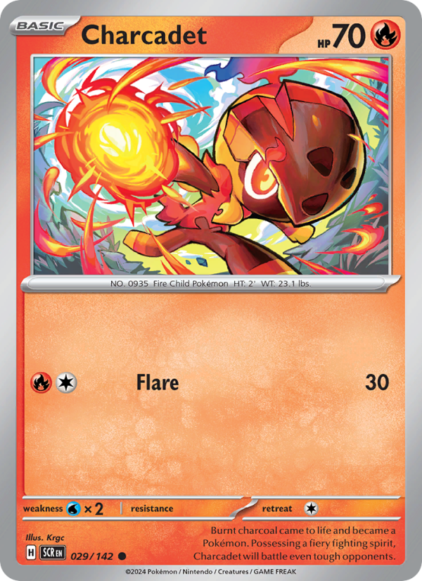 Charcadet - Pokémon TCG Card