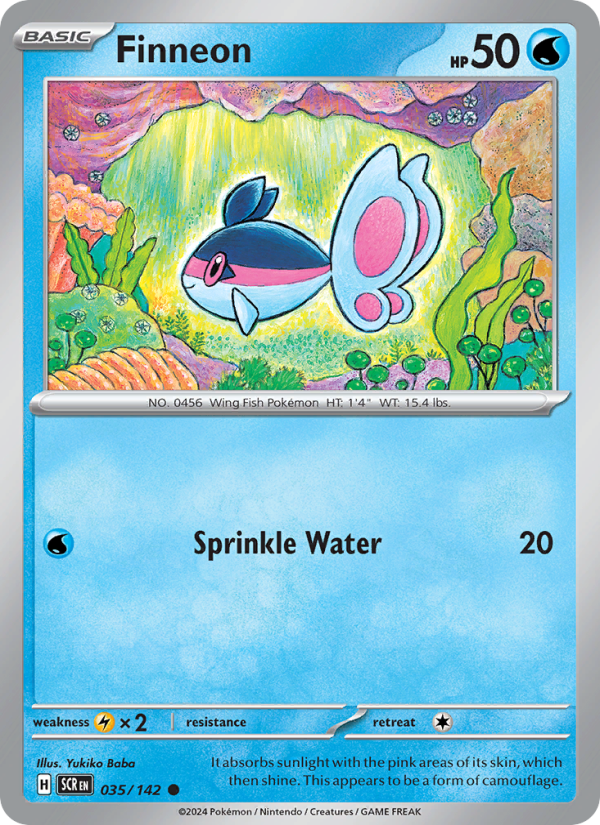 Finneon - Pokémon TCG Card