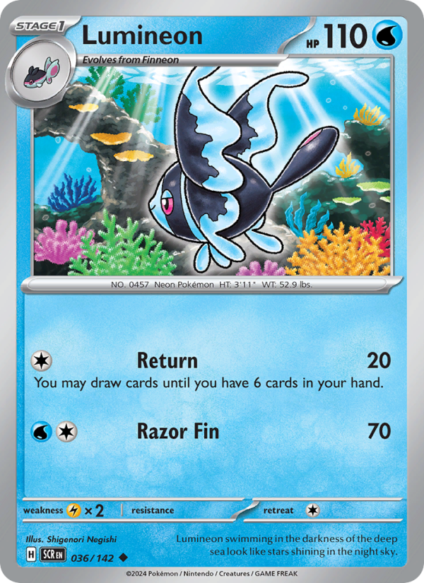 Lumineon - Pokémon TCG Card