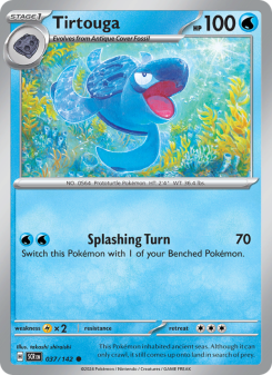 Tirtouga - pokemon TCG Card