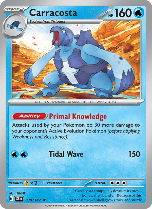 Carracosta - Pokémon TCG Card