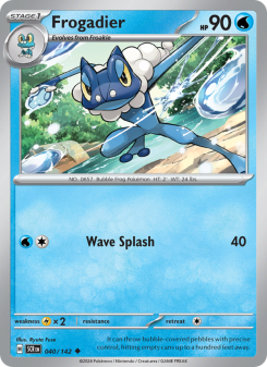 Frogadier - pokemon TCG Card