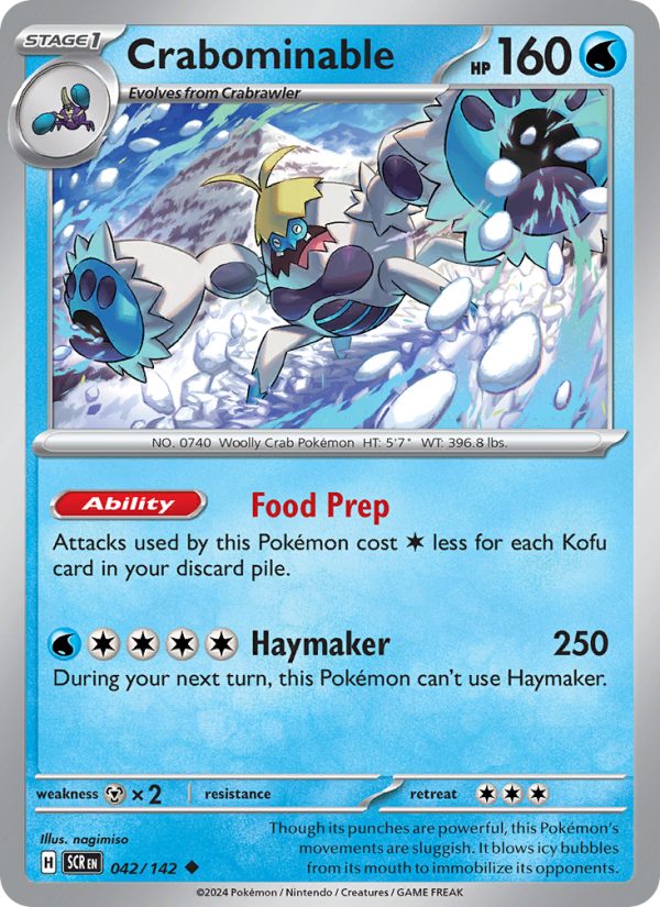 Crabominable - Pokémon TCG Card