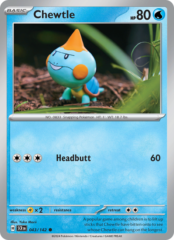 Chewtle - Pokémon TCG Card