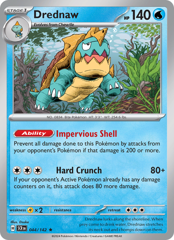 Drednaw - Pokémon TCG Card