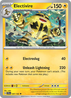 Electivire - pokemon TCG Card