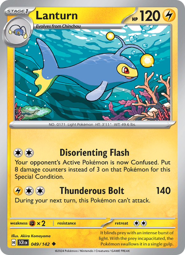Lanturn - Pokémon TCG Card