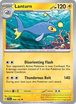 Lanturn - pokemon TCG Card