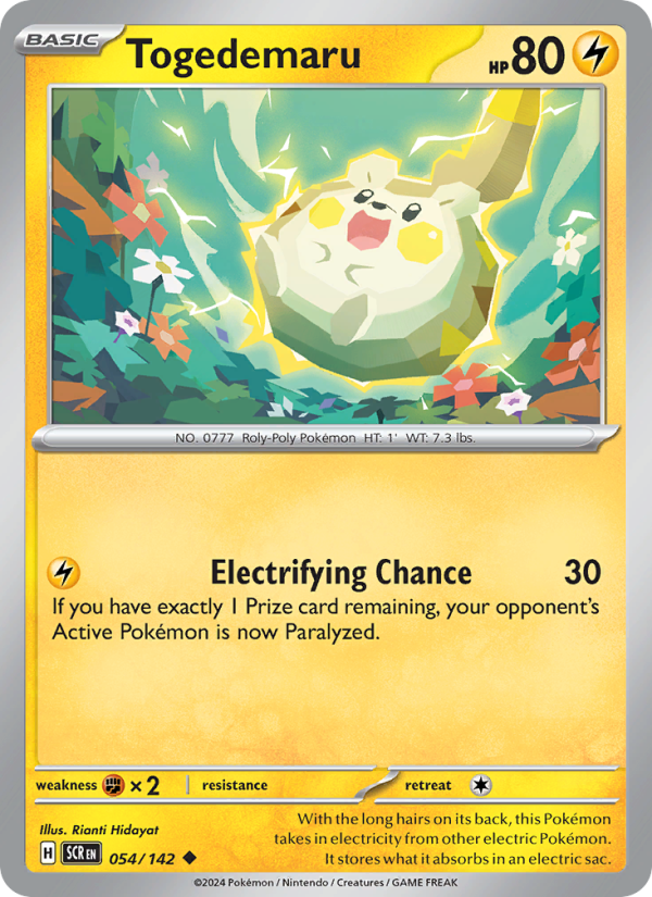 Togedemaru - Pokémon TCG Card