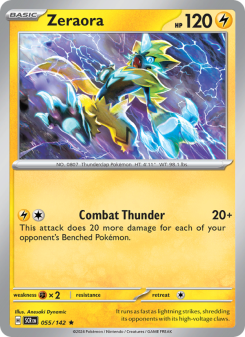 Zeraora - pokemon TCG Card
