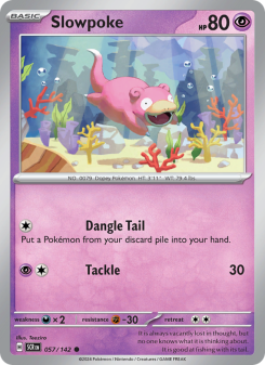 Slowpoke - pokemon TCG Card