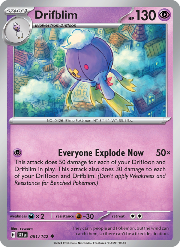 Drifblim - Pokémon TCG Card