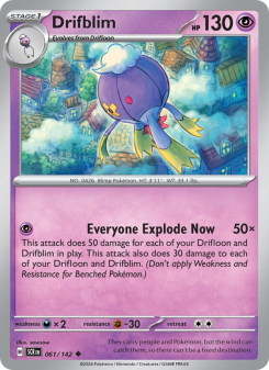 Drifblim - pokemon TCG Card