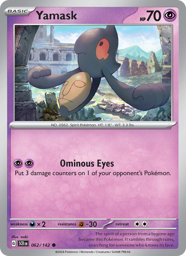 Yamask - Pokémon TCG Card